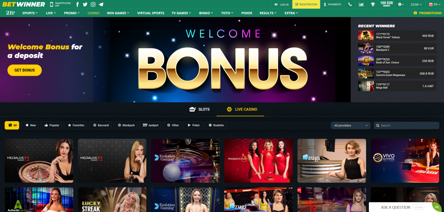 betwinner online